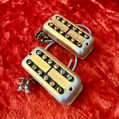 Gretsch Filtertron humbucker guitar pickups 1960’s - Gold original vintage USA 6122 6120 Chet Atkins country gentleman Nashville Viking jet falcon penguin imagen 1