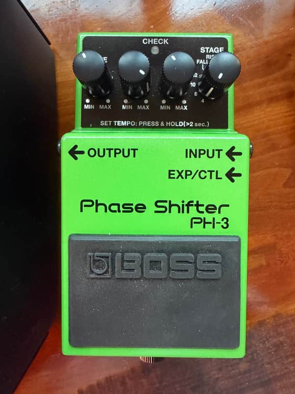 Boss PH-3 Phase Shifter (Dark Gray Label) 2000 - Present - Green image 1