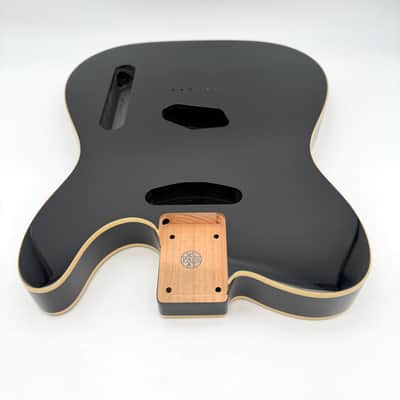 HooDoo Telecaster Body Alder Bound Black Light htb6447 image 4