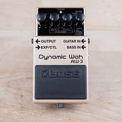 Boss AW-3 Dynamic Wah Pedal 2024 Gold w/ Box, Paperwork image 7