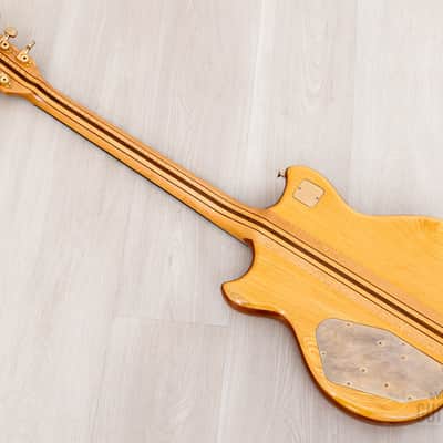 1977 Greco GO1200 Speed Way Vintage Neck Through Guitar Natural w/ Case, Japan Fujigen image 13