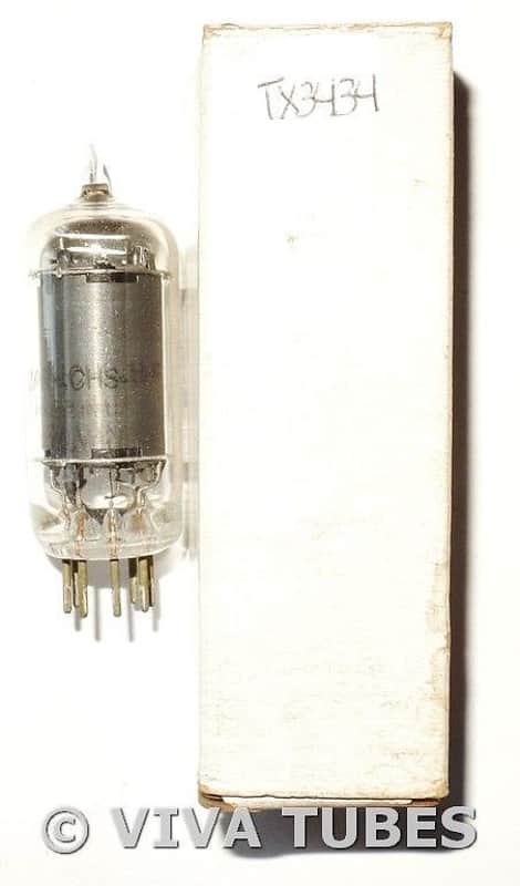 NOS Sylvania USA JAN-CHS-1L4 [DF92] Black Plate Top [] Get Vacuum Tube 100+% image 1