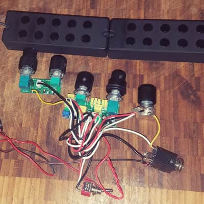 Sire-marcus miller MARCUS HERITAGE-3 Preamp/MARCUS BLUE HUMBUCKER SET 2018 image 1