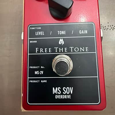 Free The Tone MS-SOV オーバードライブ MS SOV / MS-2V｜Products 商品紹介｜Free The Tone