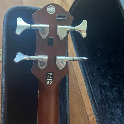 Demo video! Michael Kelly Club deluxe Acoustic Bass with hard case image 7