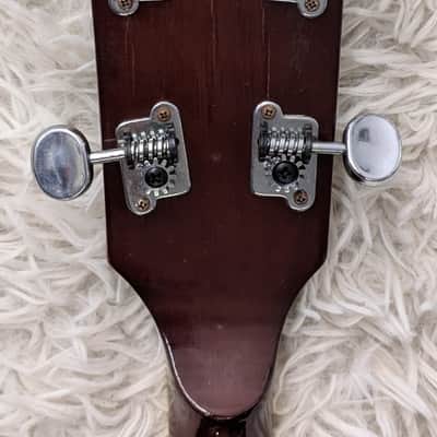 Vintage Japanese made 5 String Banjo with Resonator - A Cool item in an old case image 7
