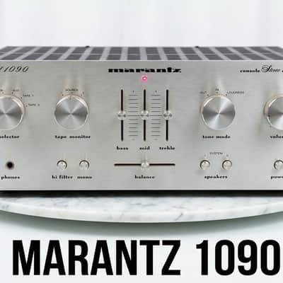 🎶✨ Marantz Model 1090 Stereo Integrated Amplifier — Serviced, Cleaned, Ultrasonically Cleaned Knobs, Tested image 1