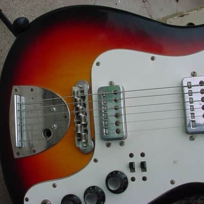 KAPA Continental USA MADE Vintage 1960's Electric Guitar HOFNER pickups image 4