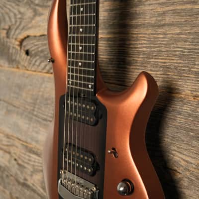 Used Ernie Ball Music Man Majesty 7 - Copper Fire w/OHSC image 3