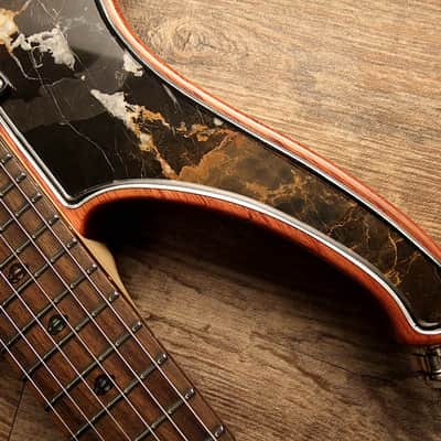 Collectors! Masterbuilt Nemesis with top made of real Black & Gold Marble. Pure artwork and sound image 8