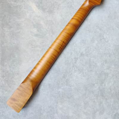 Flamed Maple TL Guitar Neck, 21-Frets image 4