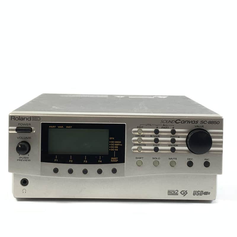 Roland SC-8850 Sound Canvas Expander MIDI USB TGHM | Reverb