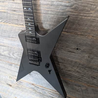 Dean USA Flat Top Floyd Electric Guitar - Metallic Pewter image 3