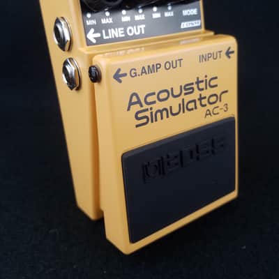 Boss AC-3 Acoustic Simulator 2006 - Present - Yellow image 2