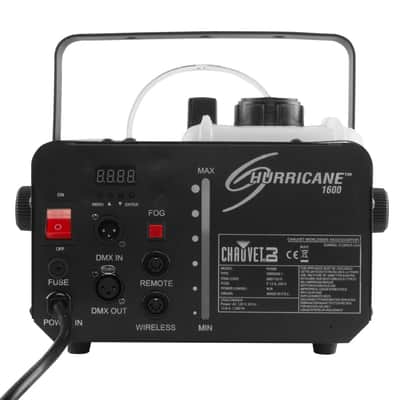 Chauvet DJ HURRICANE-H1600 High-Output DMX Fog Machine with LED Tank & Timer image 4