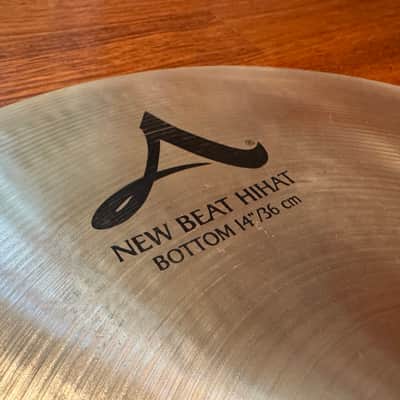 Zildjian 14" A Series New Beat Hi-Hat Cymbals (Pair) 2013 - Present - Traditional image 11