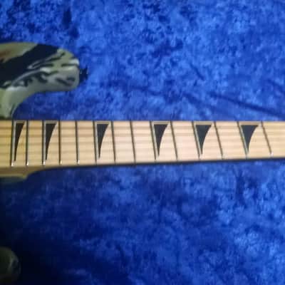 2016 Charvel San DImas RCA Custom M48 Tank Camo Guitar W/case + Candy image 9