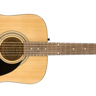 Fender FA-115 Dreadnought Pack, Natural, Walnut Fingerboard w/ Gig Bag, Picks, Strap, and Strings image 3