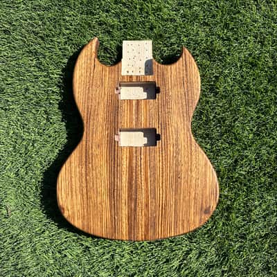SHC - SG Style 7 string kit - natural shellac, oil stain, and matte poly image 3