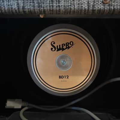 Supro 1695T Black Magick 25-Watt 1x12" Guitar Combo 2016 - Present - Black Rhino image 4