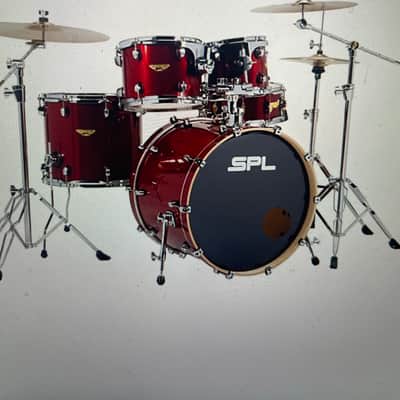 Spl-Sound Percussion Labs Velocity drum set - Ruby sequin image 2