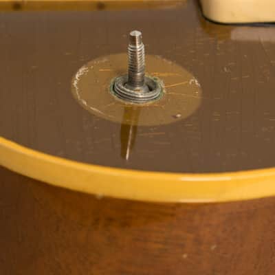 Gibson Les Paul Model Solid Body Electric Guitar (1954), ser. #4-0379, period brown hard shell case. image 17