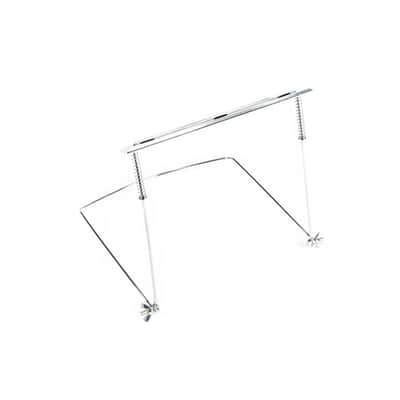 Genuine Fender Stainless Chrome-Plated Steel Neck Brace Harmonica Holder image 1
