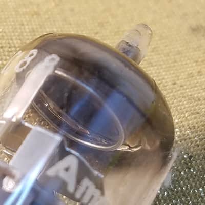 Amperex 1% Tight-Matched Pair (2) 6DJ8 tNOS AT1000 TESTED Vacuum Tubes Heerlen Large Halo Getter GA3 GA4 GA6 GA7 Bugle Boy T3 ECC88 dual triode 1959-1962 image 11