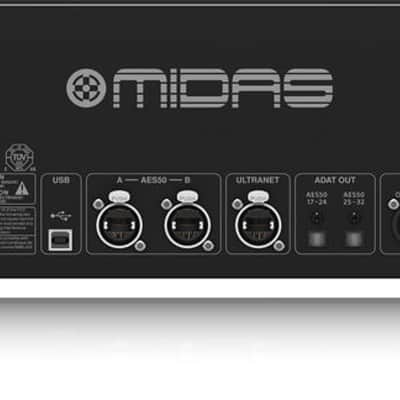 Midas DL32 32-Channel Digital Stage Box 32-in/16-out Stagebox image 3