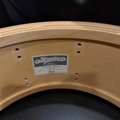 Pearl Masters Premium 14”x6.5” Snare Shell 2007-2008 - Red Onyx image 7