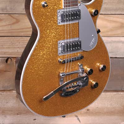 Gretsch G5230T Electromatic Sparkle Jet FT Single-Cut Gold Sparkle w/ Bigsby image 2