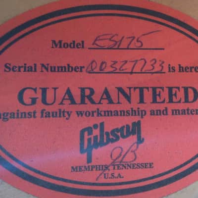 Gibson ES-175D 2007 2 Color Sunburst image 4