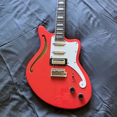 D'Angelico Premier Bedford SH 2021 - Fiesta Red image 1