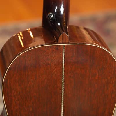 (Used) 2010s Huss & Dalton Model O Engelmann/Mahogany Parlor Acoustic Guitar #3783 image 12