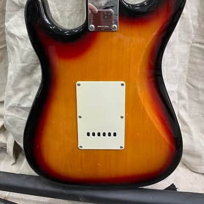 Fender Squier Yako Factory 50th Anniversary Stratocaster Sunburst 1996 w/ Iron Gear Texas Loco pickups and series wiring image 4