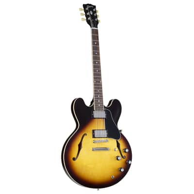Gibson ES-335 Satin Vintage Sunburst - Semi Acoustic Guitar image 1