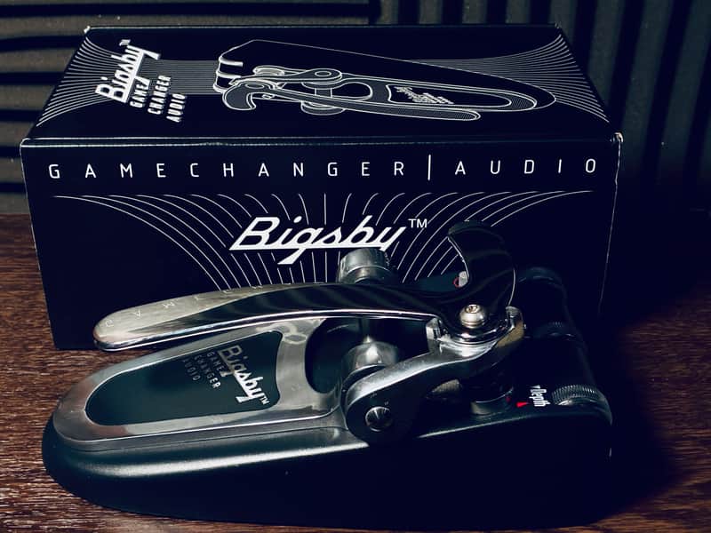 Gamechanger Audio Bigsby Pedal 2021 - Present - Silver / Black image 1