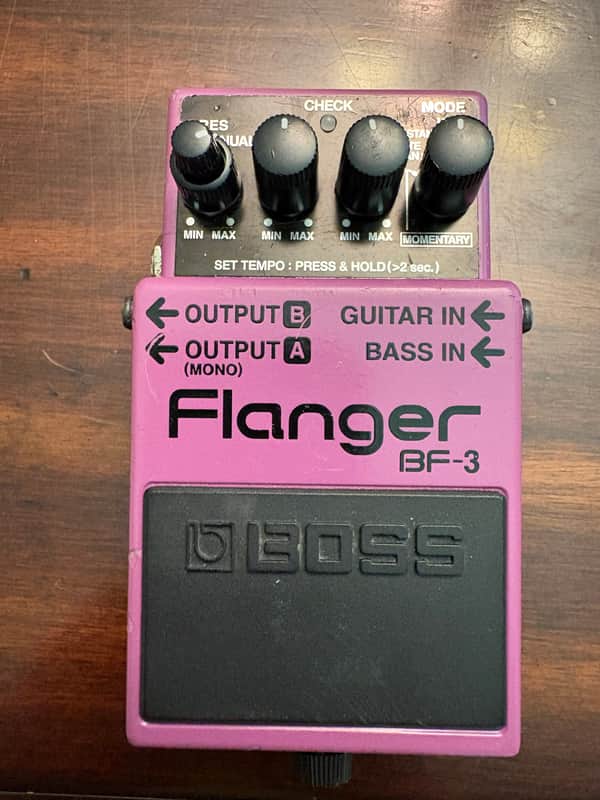 Boss BF-3 Flanger (Dark Gray Label) 2002 - Present Purple image 1