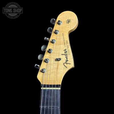 Fender Custom Shop 1963 Stratocaster Relic 3 Tone Sunburst Sparkle w/case TSLTD4OF10 image 5