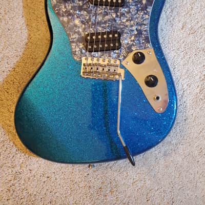 Squier Vista Super-Sonic 1996 - 1998 Blue Sparkle image 3