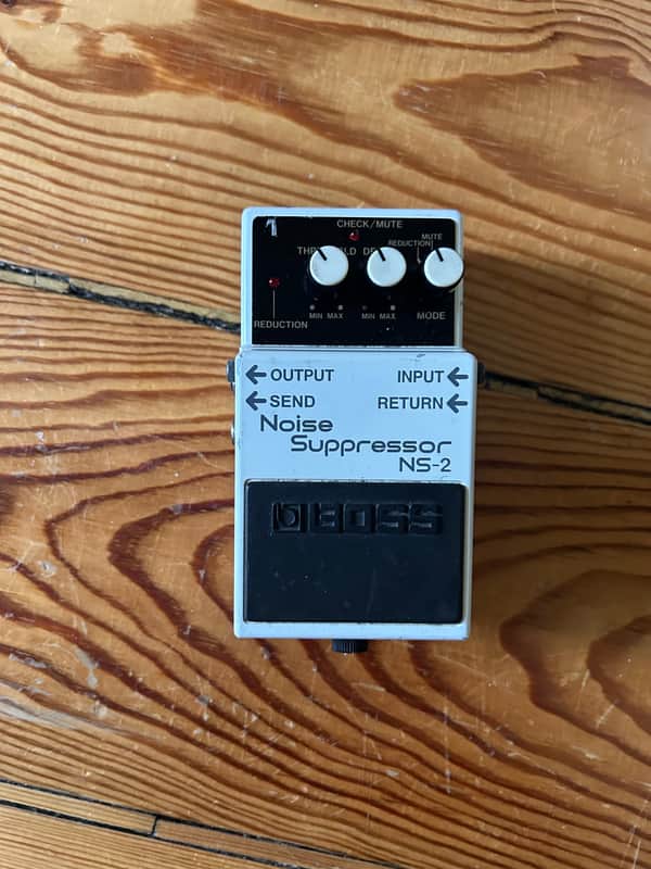 Boss NS-2 Noise Suppressor (Silver Label) 1989 - Present - White image 1