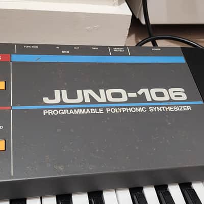 Roland Juno-106 Poly Synth (Serviced) New Voice Chips/Sliders/Knobs image 7