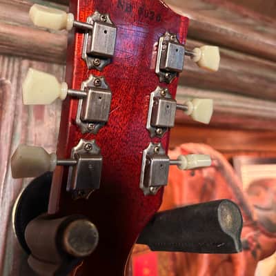 Nacho Guitars Les Paul '58-60 Nachoburst Conversion- Faded Cherry Sunburst image 12
