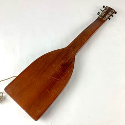 Electromuse Lap Steel 1940s - Natural original internal cable and case included! image 7