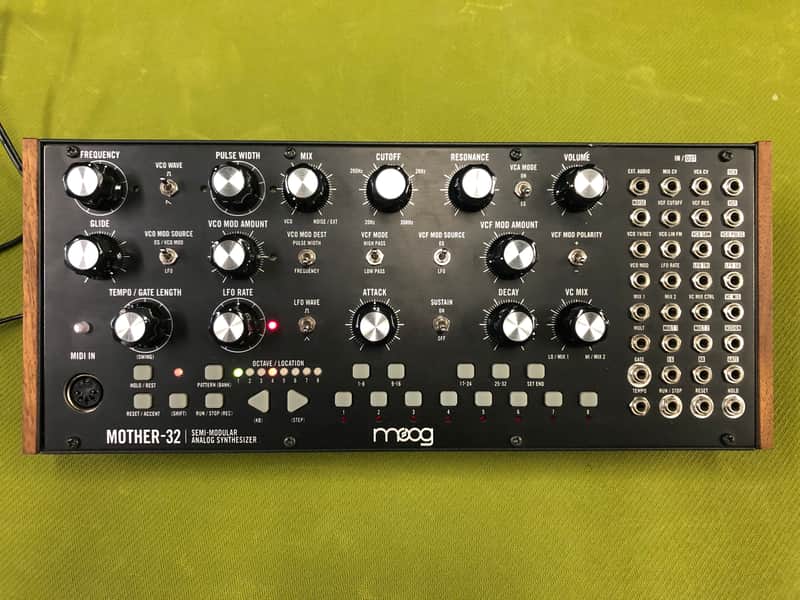 Moog Mother-32 Semi-modular Eurorack Analog Synthesizer and Step Sequencer image 1