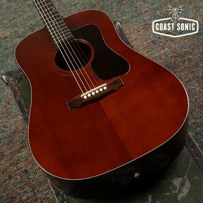 1979 Guild D25M Vintage Acoustic Guitar Dreadnought w/case, case protector, original docs image 6