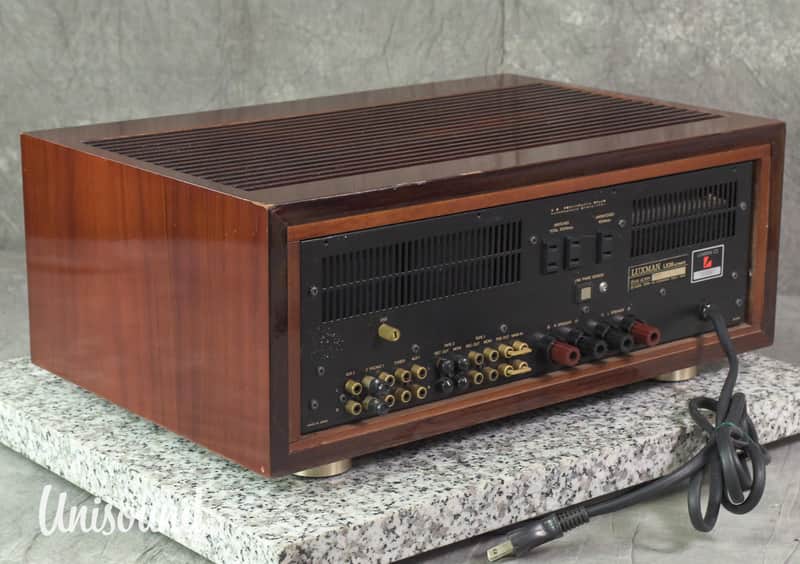 LUXMAN LX38 ULTIMATE Integrated Amplifier Wooden Cabinet | Reverb