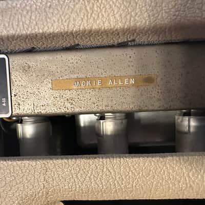 Fender Bassman 6G6-B Brownface 50-Watt 2x12" Piggyback Guitar Amp 1963 - 1964 - Blonde image 13