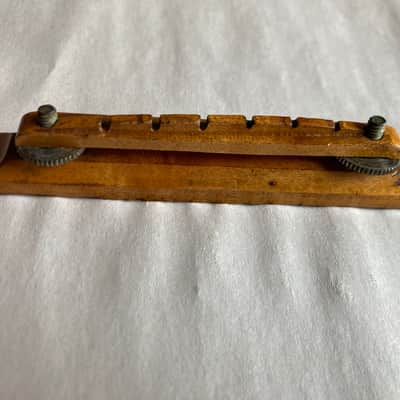 Kay Maple Flat Top Bridge (Value Leader, Style Leader) etc 1950s 1960s - Amber image 4