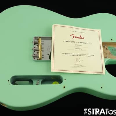 Fender American Performer Telecaster Tele BODY HARDWARE Sat Surf Green image 2